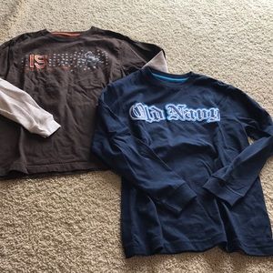Boys Long sleeve shirts